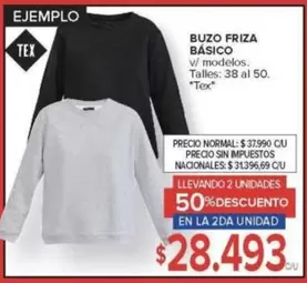 BUZO FRIZA BÁSICO