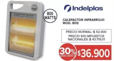 CALEFACTOR INFRARROJO MOD. IE02