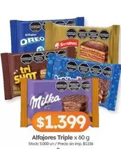 Oreo - Alfajores Triple