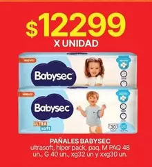 Babysec - PAÑALES BABYSEC