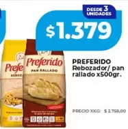 Preferido - Rebozador/ pan rallado