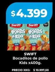Swift - Bocaditos de pollo Kids
