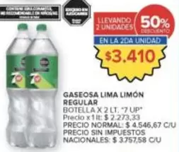 Gaseosa Lima Limón
