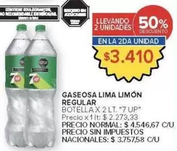 GASEOSA LIMA LIM
ON REGULAR