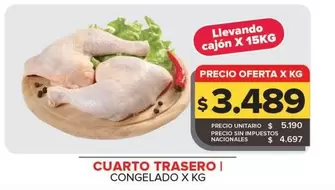 Cuatro Trasero Congelado