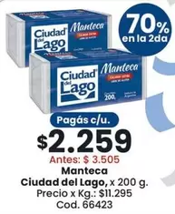Ciudad del Lago - Manteca