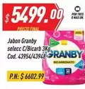 Granby - Jabón  selecc C/Bicarb 3Kg Cod. 43954/43948