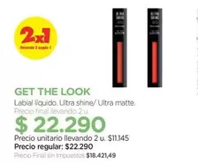 Look - Lápiz labial líquido