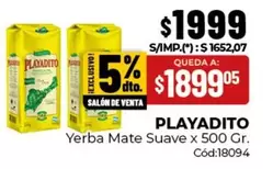 Playadito - Yerba Mate Suave