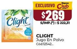 Clight - Jugo En Polvo C
uevo:12542