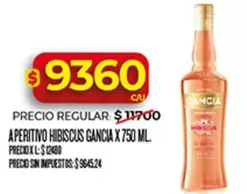 Gancia - APERITIVO HIBISCUS