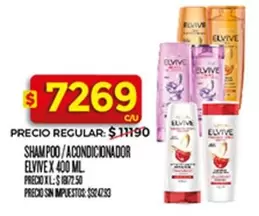 Elvive - SHAMPOO / ACONDICIONADOR
