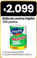 Felpita - Rollo de cocina