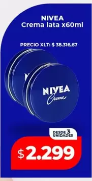 Nivea - Crema lata