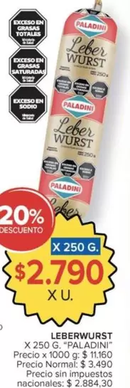 Paladini - Leber Wurst