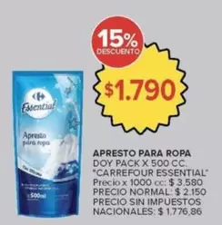 Carrefour - APRESTO PARA ROPA
