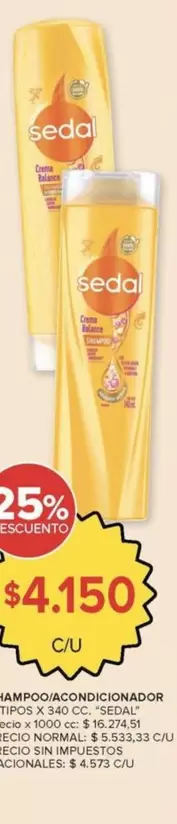 Sedal - SHAMPOO/CONDITIONER