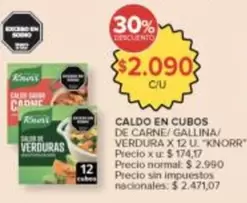 Knorr - CALDO EN CUBOS