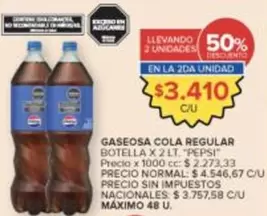 Pepsi - Gaseosa Cola Regular