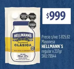 Hellmann's - Mayonesa Clásica
