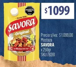 Savora - Mostaza Original