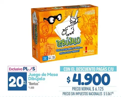Juego de Mesa Dibújalo