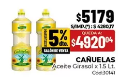 cañuelas - Aceite Girasol
