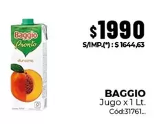 Baggio - Jugo x 1 Lt.
