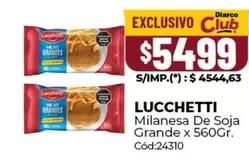 Lucchetti - Milanesa De Soja Grande
