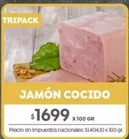 X$ - JAMÓN COCIDO