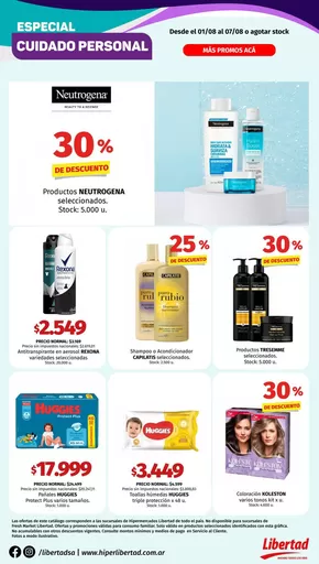 Catálogo Hiper Libertad en Mendoza | Descuentos y promociones | 2025-08-01T00:00:00.000Z - 2025-08-07T00:00:00.000Z