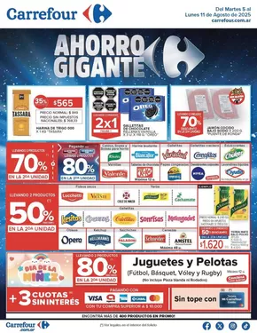 Catálogo Carrefour en General Alvear (Mendoza) | Gran variedad de ofertas | 2025-08-05T00:00:00.000Z - 2025-08-12T00:00:00.000Z