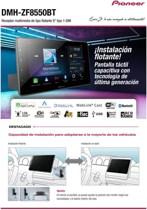 Catálogo Pioneer en Lomas de Zamora | DMH-ZF8550BT | 2025-08-05T00:00:00.000Z - 2025-09-10T00:00:00.000Z