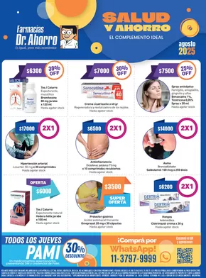 Catálogo Farmacias del Dr Ahorro en Posadas | Catálogo de ofertas | 2025-08-06T00:00:00.000Z - 2025-08-31T00:00:00.000Z