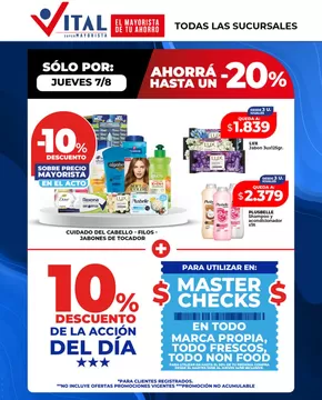 Catálogo Supermayorista Vital en Buenos Aires | SOLO POR | 2025-08-12T00:00:00.000Z - 2025-08-14T00:00:00.000Z