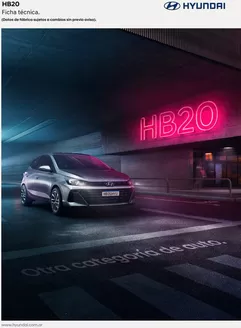 Catálogo Hyundai | Hyundai HB20 | 2025-08-07T00:00:00.000Z - 2026-08-07T00:00:00.000Z
