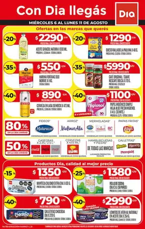 Catálogo Supermercados DIA en Curuzú Cuatiá | Catálogo Supermercados DIA | 2025-08-06T00:00:00.000Z - 2025-08-11T00:00:00.000Z