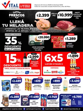 Catálogo Supermayorista Vital en Termas de Río Hondo | Ofertas fin de semana |  | 2025-08-08T00:00:00.000Z - 2025-10-08T00:00:00.000Z