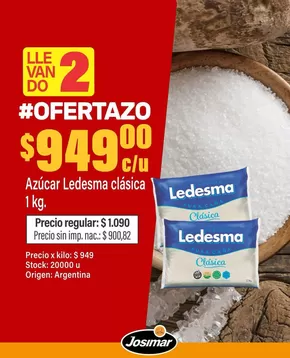 Catálogo Josimar en Banfield | Ofertas principales para todos los cazadores de gangas | 2025-08-08T00:00:00.000Z - 2025-08-22T00:00:00.000Z