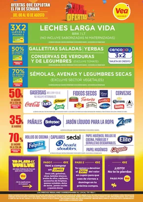 Catálogo Supermercados Vea en Gualeguaychú | Ofertas especiales para ti | 2025-08-08T00:00:00.000Z - 2025-08-10T00:00:00.000Z