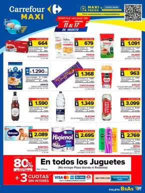 Catálogo Carrefour Maxi en Apóstoles | OFERTAS SEMANALES | 2025-08-11T00:00:00.000Z - 2025-08-17T00:00:00.000Z