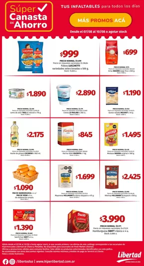 Catálogo Hiper Libertad en Santa María (Catamarca) | Nuevas ofertas para descubrir | 2025-07-08T00:00:00.000Z - 2025-10-08T00:00:00.000Z