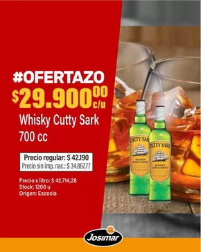 Catálogo Josimar en Martínez | Ahorra ahora con nuestras ofertas | 2025-08-10T00:00:00.000Z - 2025-08-24T00:00:00.000Z