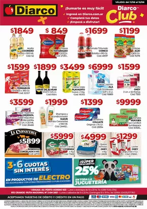 Catálogo Diarco en Salta | Diarco Ofertas Tdf | 2025-08-11T00:00:00.000Z - 2025-08-15T00:00:00.000Z