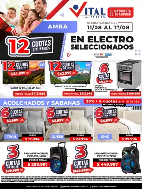 Catálogo Supermayorista Vital en Quilmes | Ofertas nonfood |  | 2025-08-11T00:00:00.000Z - 2025-08-17T00:00:00.000Z