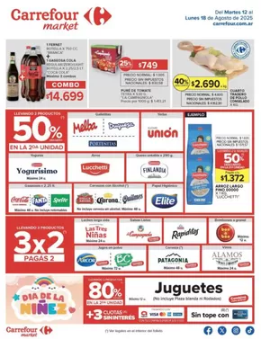 Catálogo Carrefour Market en Buenos Aires | Nuestras mejores gangas | 2025-08-12T00:00:00.000Z - 2025-08-19T00:00:00.000Z