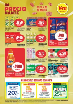 Catálogo Supermercados Vea en Rojas | Oferta imPRECIOnante | 2025-08-12T00:00:00.000Z - 2025-08-18T00:00:00.000Z