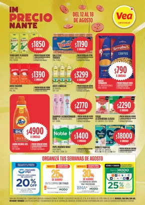 Catálogo Supermercados Vea en Cañada del Ucle | Oferta imPRECIOnante | 2025-08-12T00:00:00.000Z - 2025-08-18T00:00:00.000Z