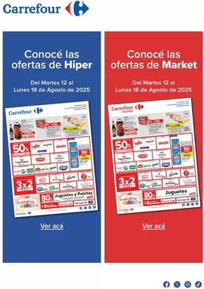 Catálogo Carrefour | Ofertas principales para ahorradores | 2025-08-12T00:00:00.000Z - 2025-08-18T00:00:00.000Z