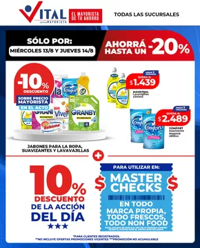 Catálogo Supermayorista Vital en Neuquén | SOLO POR | 2025-08-13T00:00:00.000Z - 2025-08-21T00:00:00.000Z